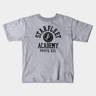STARFLEET ACADEMY PHYS. ED. Kids T-Shirt